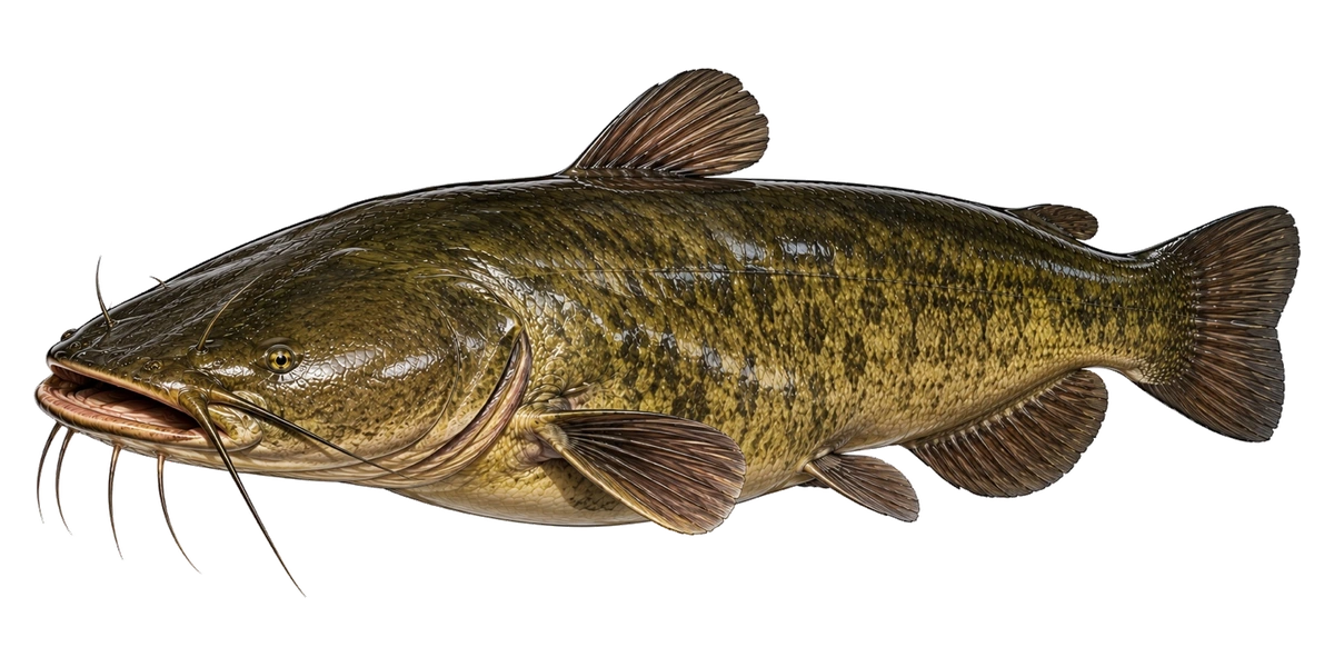 Lake Monkey artwork of Flathead Catfish