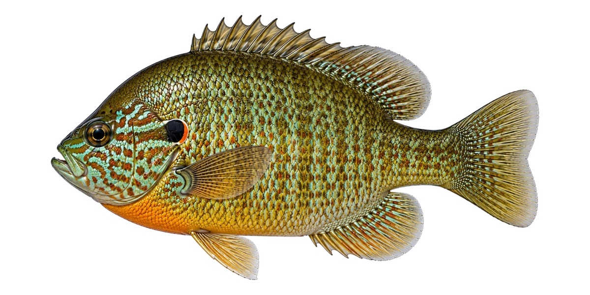 Lake Monkey artwork of Redear Sunfish / Shellcracker